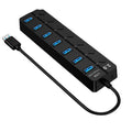Concentrador USB 3.0 de alta velocidad de 7 puertos