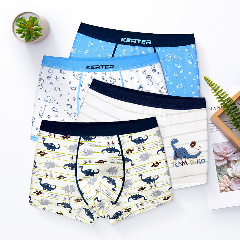 Ropa interior para niño Boxer de algodón Ropa interior infantil