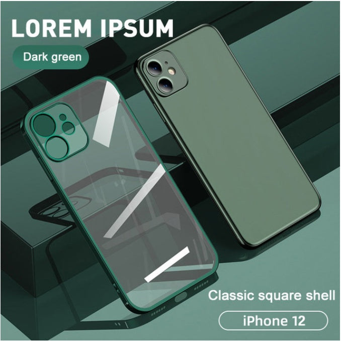 Funda transparente para teléfono 12 Mini y 12 Pro