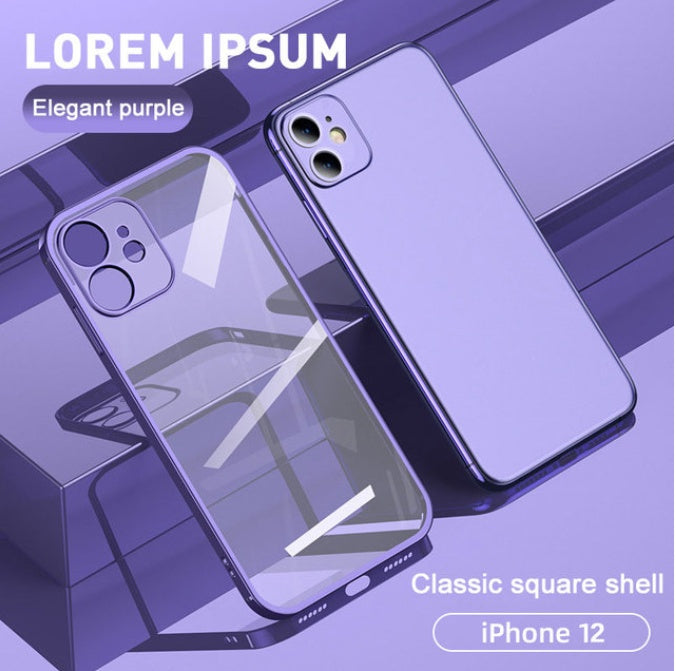 Funda transparente para teléfono 12 Mini y 12 Pro