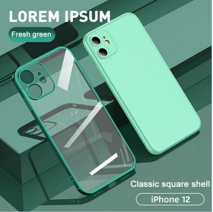 Funda transparente para teléfono 12 Mini y 12 Pro
