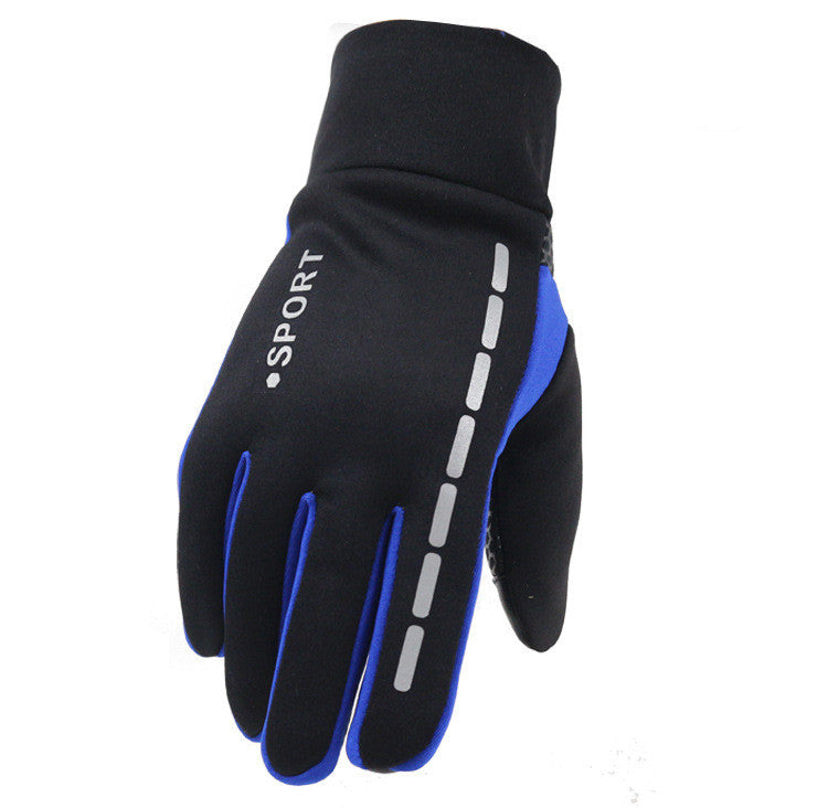Guantes de ciclismo para otoño e invierno para hombre, ideales para deportes al aire libre, fitness y conducción.
