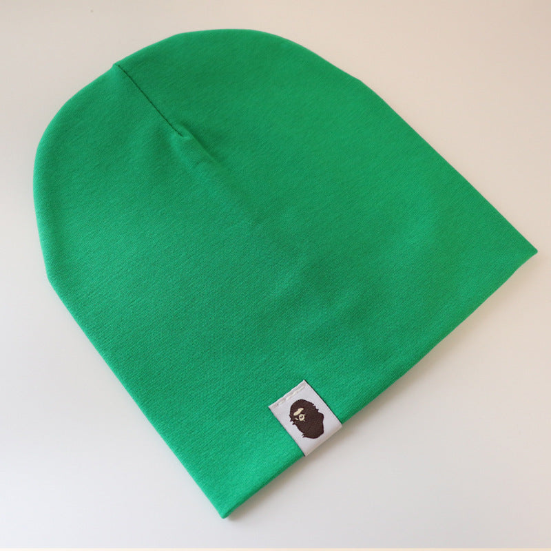 Gorros gruesos de punto de algodón para bebé, gorros de primavera y otoño para bebé.