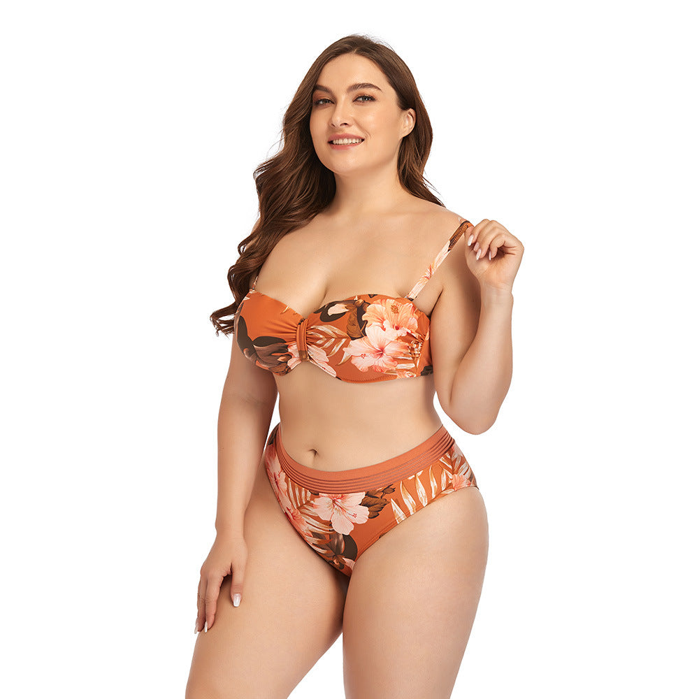 Stylish Women's Bikini Set Two Piece Swimsuit Beach Vacation