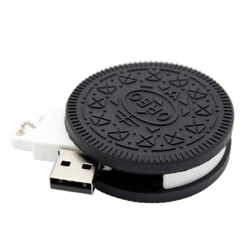 Memoria USB de PVC con forma de chocolate, diseño de pareja de palomas de chocolate