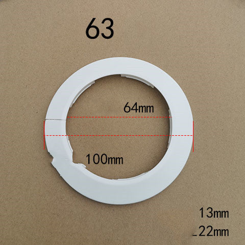 Anillo decorativo para tubería de agua, orificio de pared, cubierta decorativa para orificio de aire acondicionado