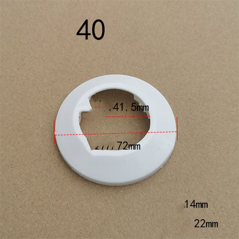 Anillo decorativo para tubería de agua, orificio de pared, cubierta decorativa para orificio de aire acondicionado