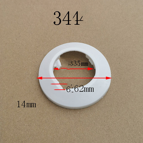 Anillo decorativo para tubería de agua, orificio de pared, cubierta decorativa para orificio de aire acondicionado