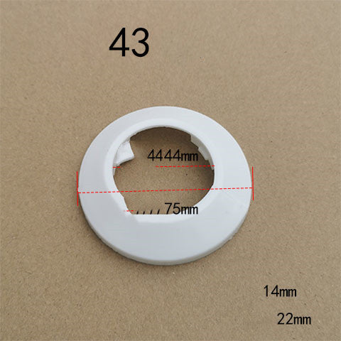 Anillo decorativo para tubería de agua, orificio de pared, cubierta decorativa para orificio de aire acondicionado