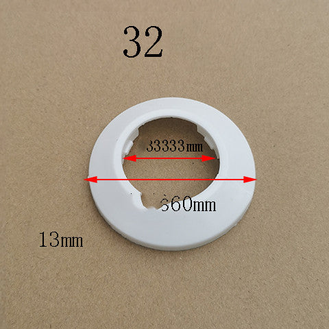 Anillo decorativo para tubería de agua, orificio de pared, cubierta decorativa para orificio de aire acondicionado
