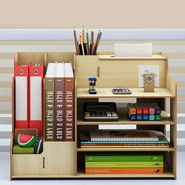 Estantería para dormitorio de estudiantes, almacenamiento de papelería, pañuelos de papel