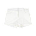 Womens White Tight Casual Ultra-Short Shorts