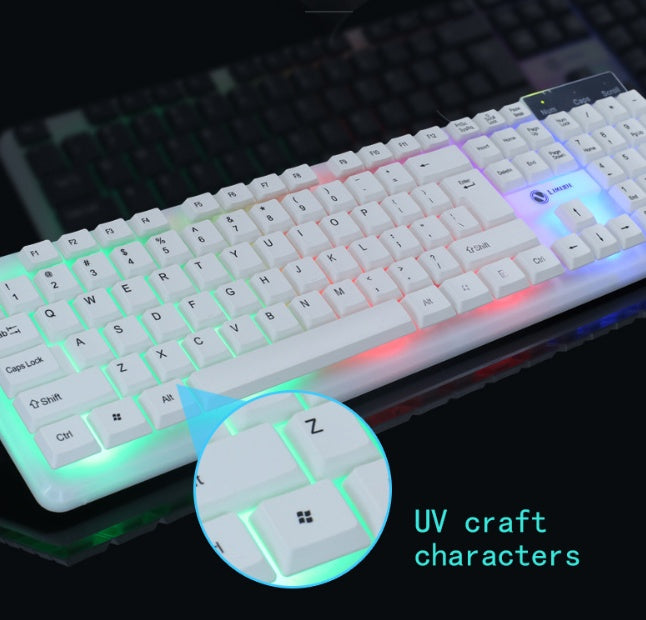 Wired Mouse Keyboard Women Casual Fashion Everyday Streetwear