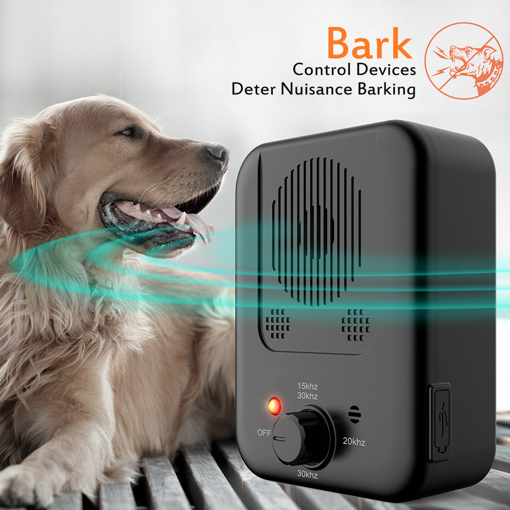 Dispositivo antiladridos para perros, collar ultrasónico antiladridos para perros, repelente para perros al aire libre, dispositivo de entrenamiento para evitar ladridos.