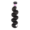 Cortina de cabello brasileño con ondas corporales
