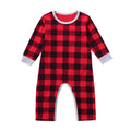 Mono con letras a cuadros para bebés, niños y niñas, ropa de invierno para bebés