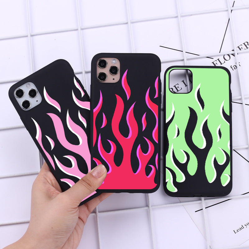 Compatible con la funda para móvil Apple, Flame