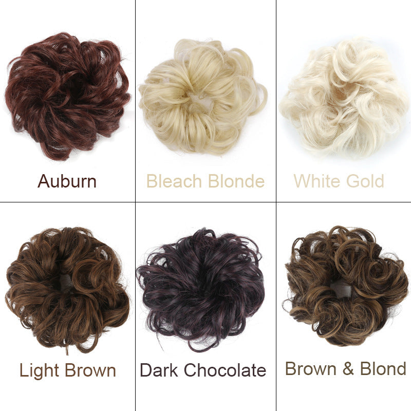 Wig hair circle Women Casual Fashion Everyday Streetwear