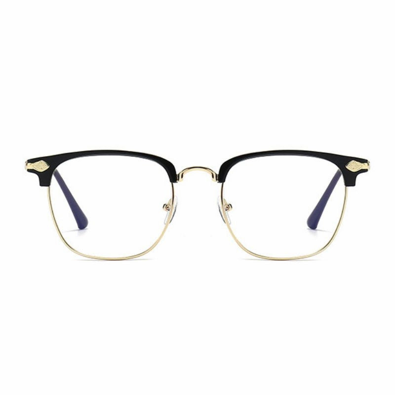 Gafas de lectura con marco para cejas y filtro de luz azul