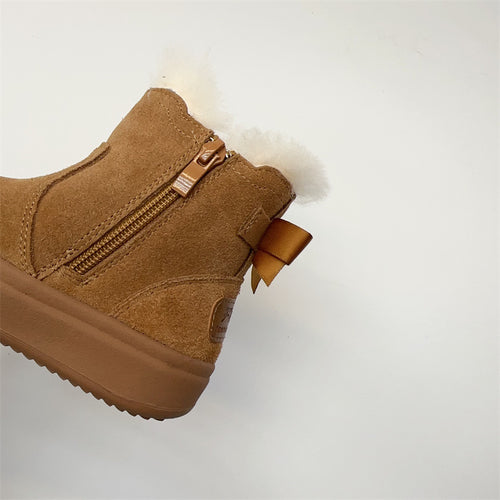 Botas de algodón con pelo integrado para niños