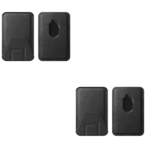 Soporte para teléfono móvil, tarjetero, tarjetero plegable, adhesivo para tarjetas, tarjetero magnético multifuncional.