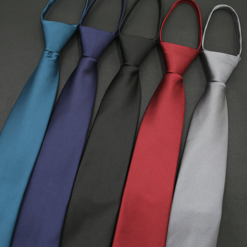 Ropa formal de negocios para hombre con cremallera y sin corbata