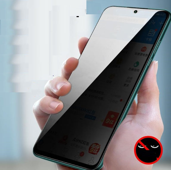 Membrana anti-peep para teléfono móvil Glory V20, membrana templada de pantalla completa cubierta con membrana de vidrio a prueba de explosiones NOVA4 9S