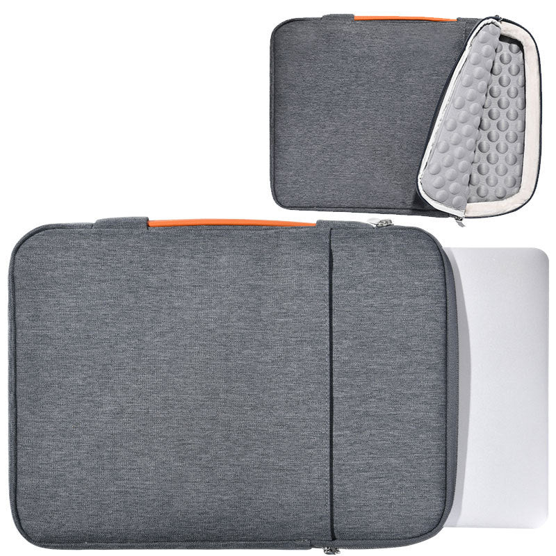 Bolsa para portátil con forro polar, resistente a golpes y fácil de colgar.