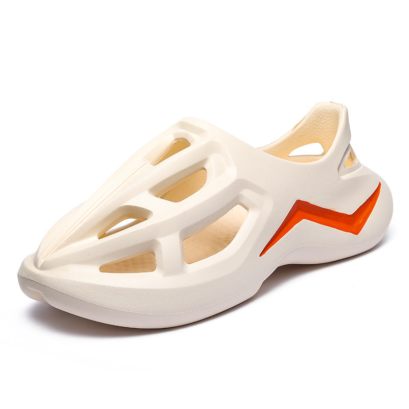 Pantuflas de playa de suela gruesa de tendencia Baotou para hombres y mujeres