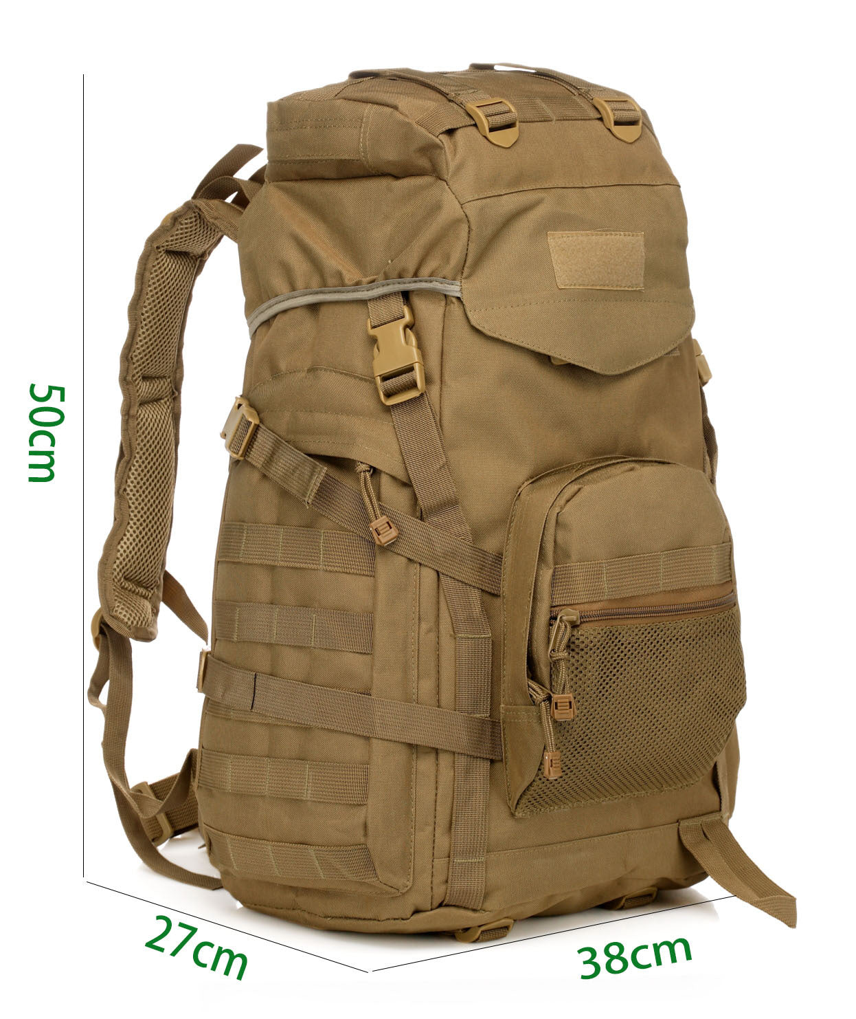 60L Camouflage Backpack For Camping  Hiking  Travel  And Cycling