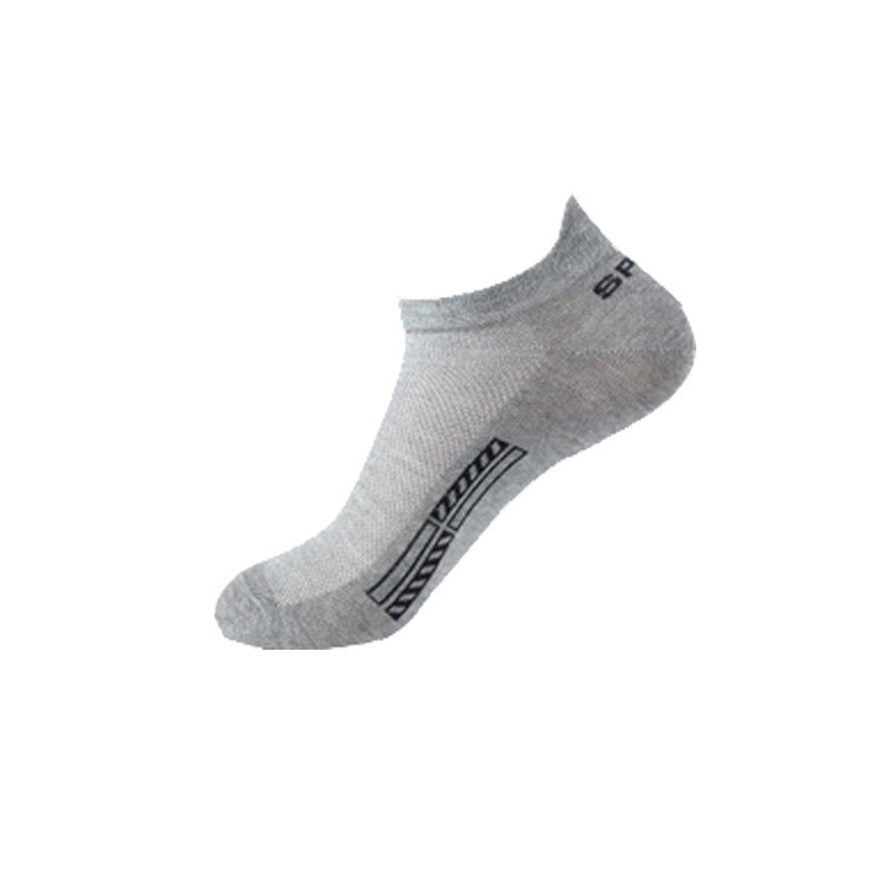 Calcetines deportivos bajos de malla transpirable para hombre