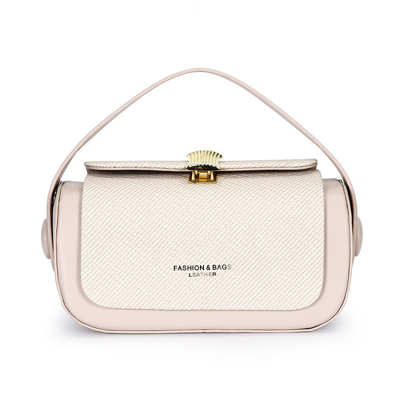 Elegante bolso bandolera cuadrado pequeño para mujer