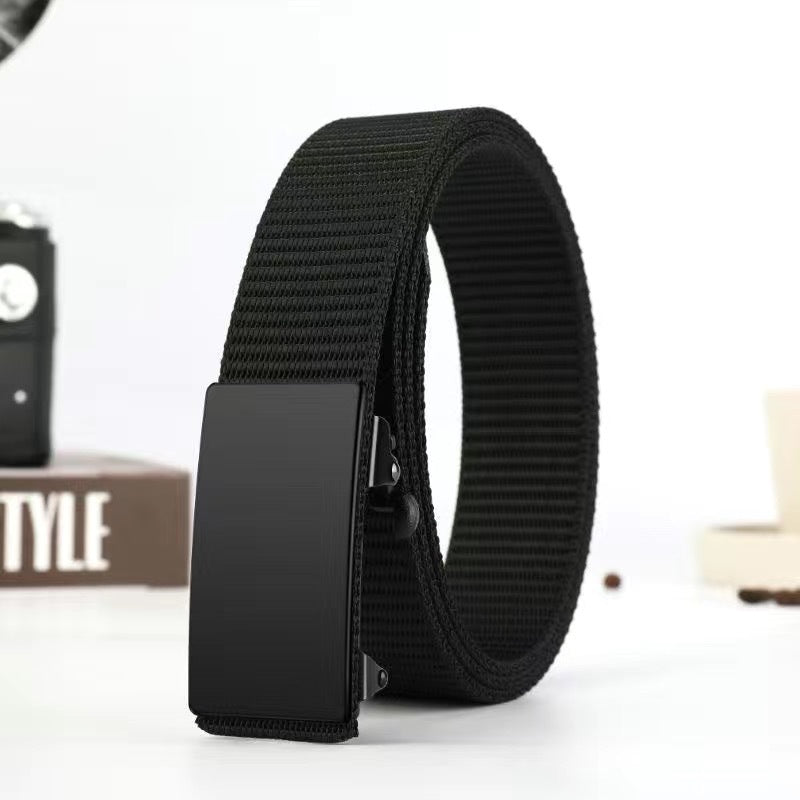 Cinturón de nailon versátil e informal para exteriores para hombre