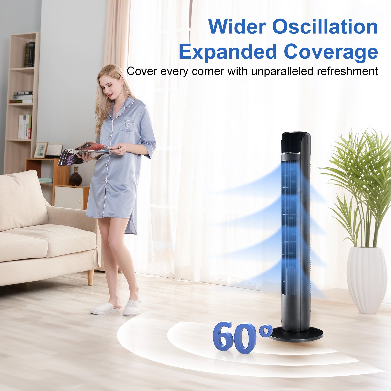 Standing Cooling Fan Women Casual Fashion Everyday Streetwear