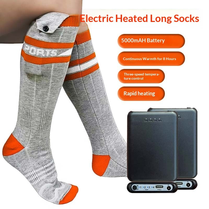 Ski Outdoor Men's Warm Fleece-lined Socks