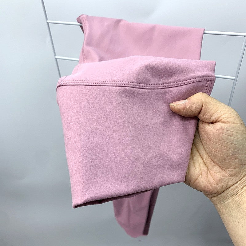 Pantalones deportivos de cintura alta sin costuras para mujer
