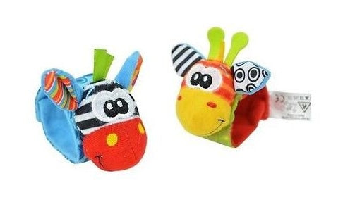 Juguete para bebé, calcetines suaves, campanillas 