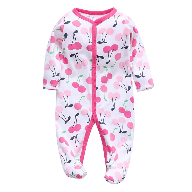 Ropa de bebé de una pieza de algodón 