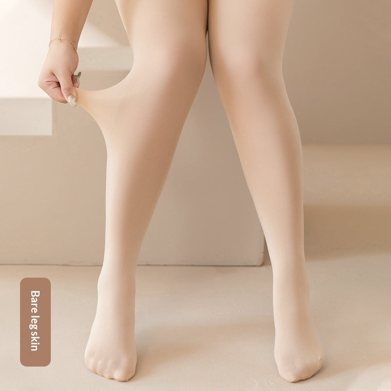 Medias de forro polar ligero para mujer que realzan las piernas y son ideales para la primavera.