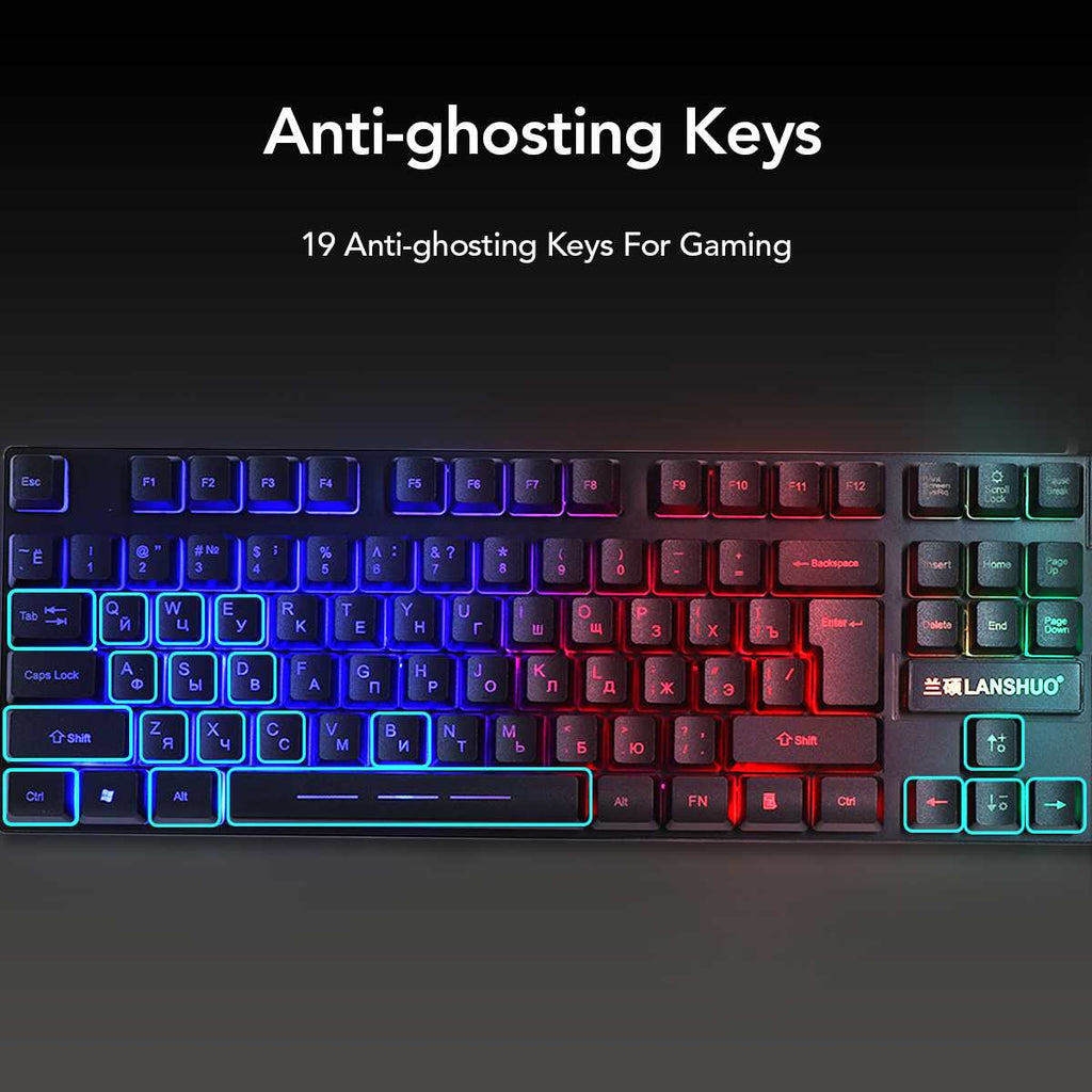 Conjunto de teclado y ratón