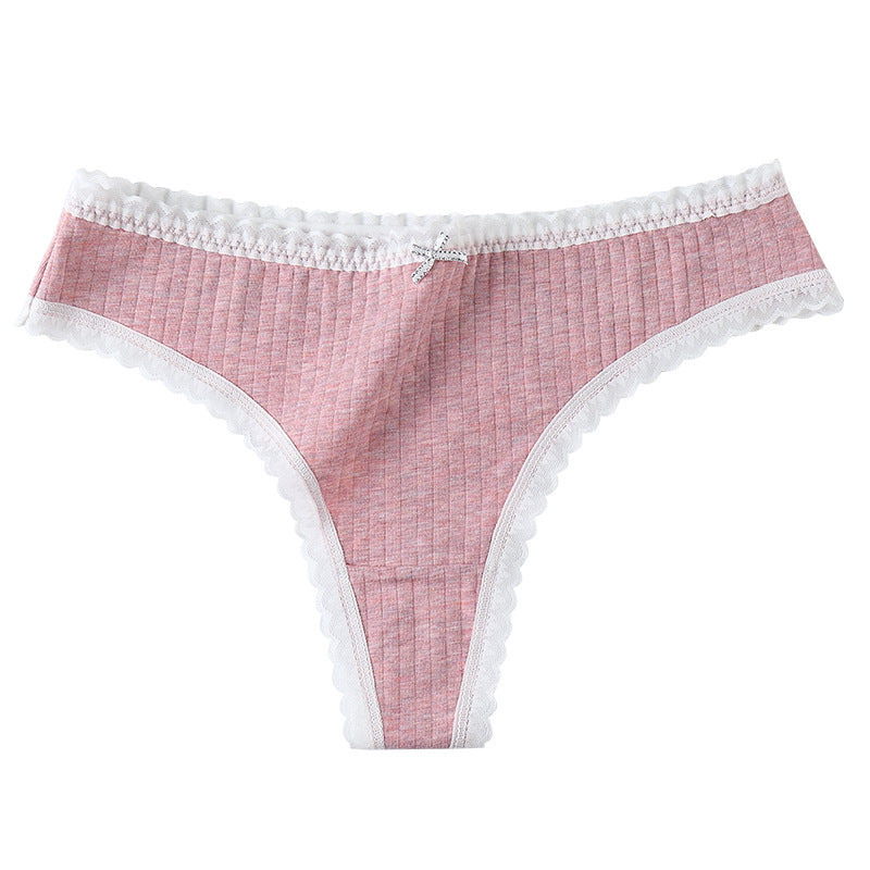 Cotton antibacterial Thongs Women Casual Fashion Everyday Streetwear