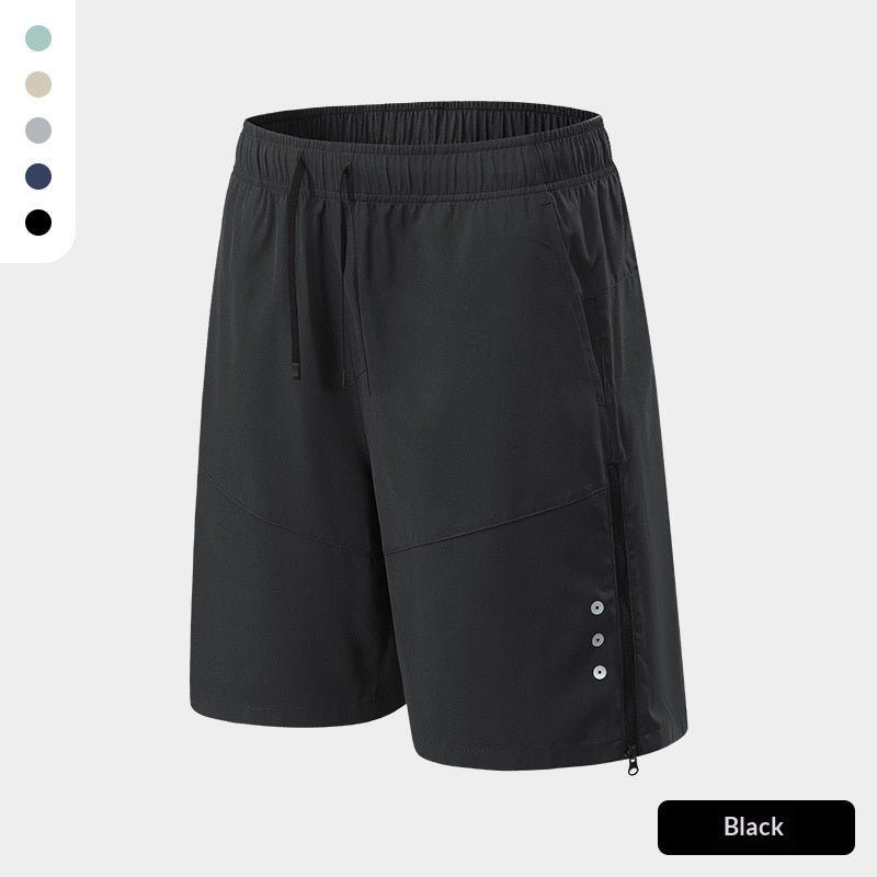 Men's Loose Cropped Pants Running Casual Shorts