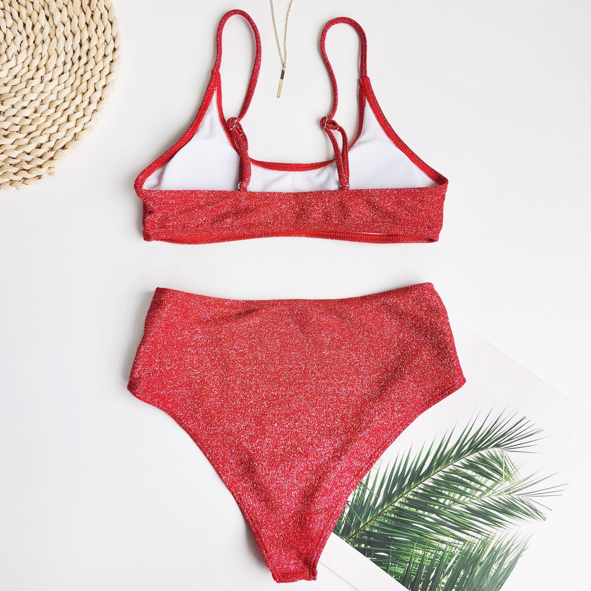 Bikini split swimsuit Women Two Piece Swimsuit Beach Vacation Summer