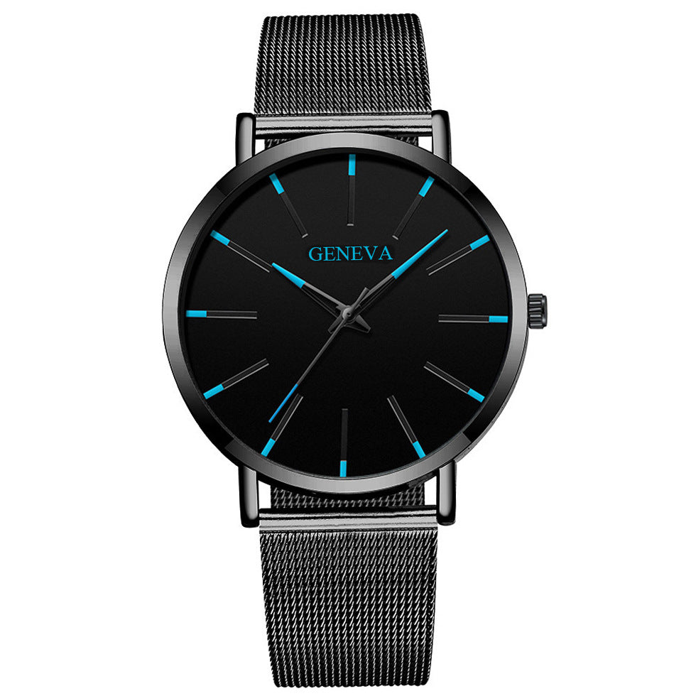 Business Net Belt Quartz Watch