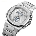 Elegante reloj deportivo impermeable para exteriores con pantalla luminosa para estudiantes.