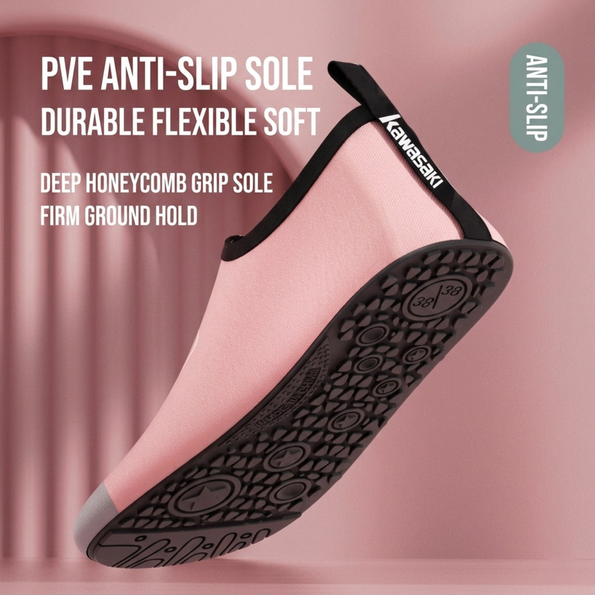 Zapatillas de deporte descalzas para interiores, suela suave, antideslizantes, para entrenamiento de yoga, silenciosas, con cuerda para correr, para hombres, mujeres y niños.
