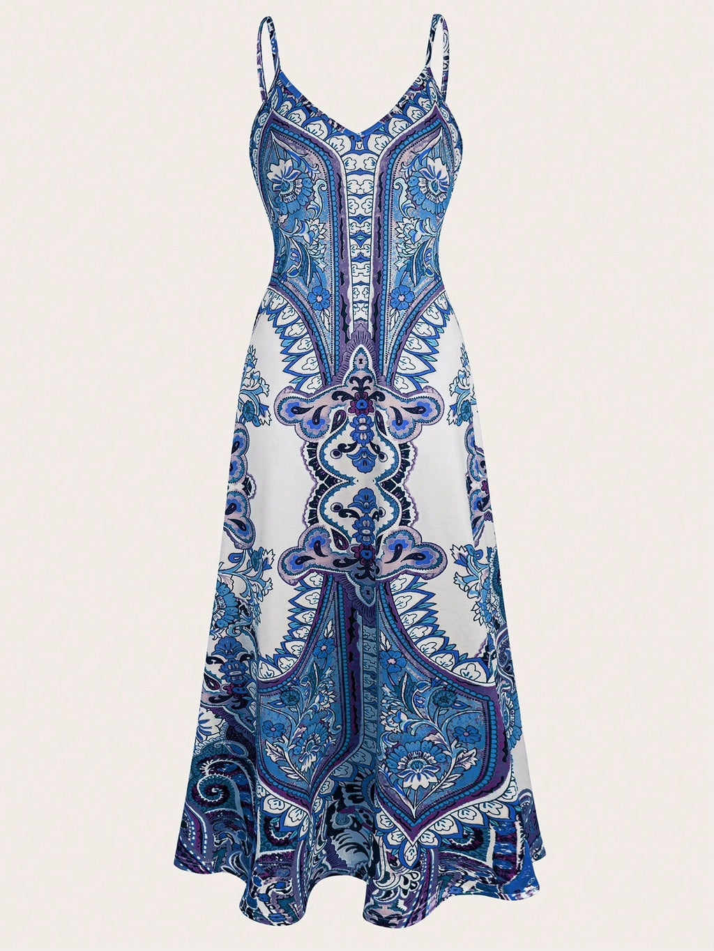 Loose-fitting Figure-flattering Sun-protective Slip Dress