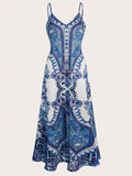 Loose-fitting Figure-flattering Sun-protective Slip Dress