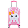 Fashion Cartoon Print Children's Trolley Case