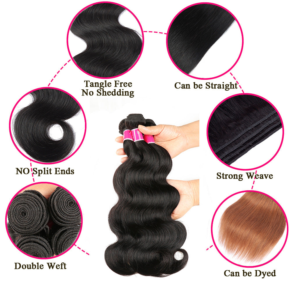 Wig hair weave Women Casual Fashion Everyday Streetwear